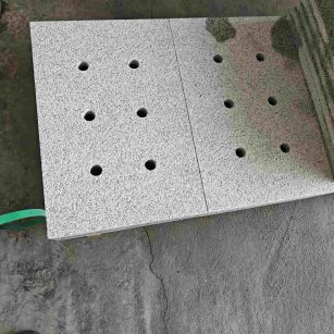 鹤岗芝麻白水沟盖板 排水渠