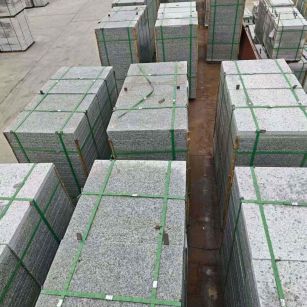 鹤岗芝麻白地铺板  地铺石