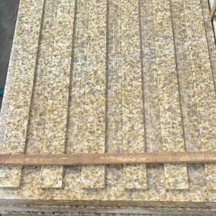 鹤岗黄金麻盲道 石材盲道