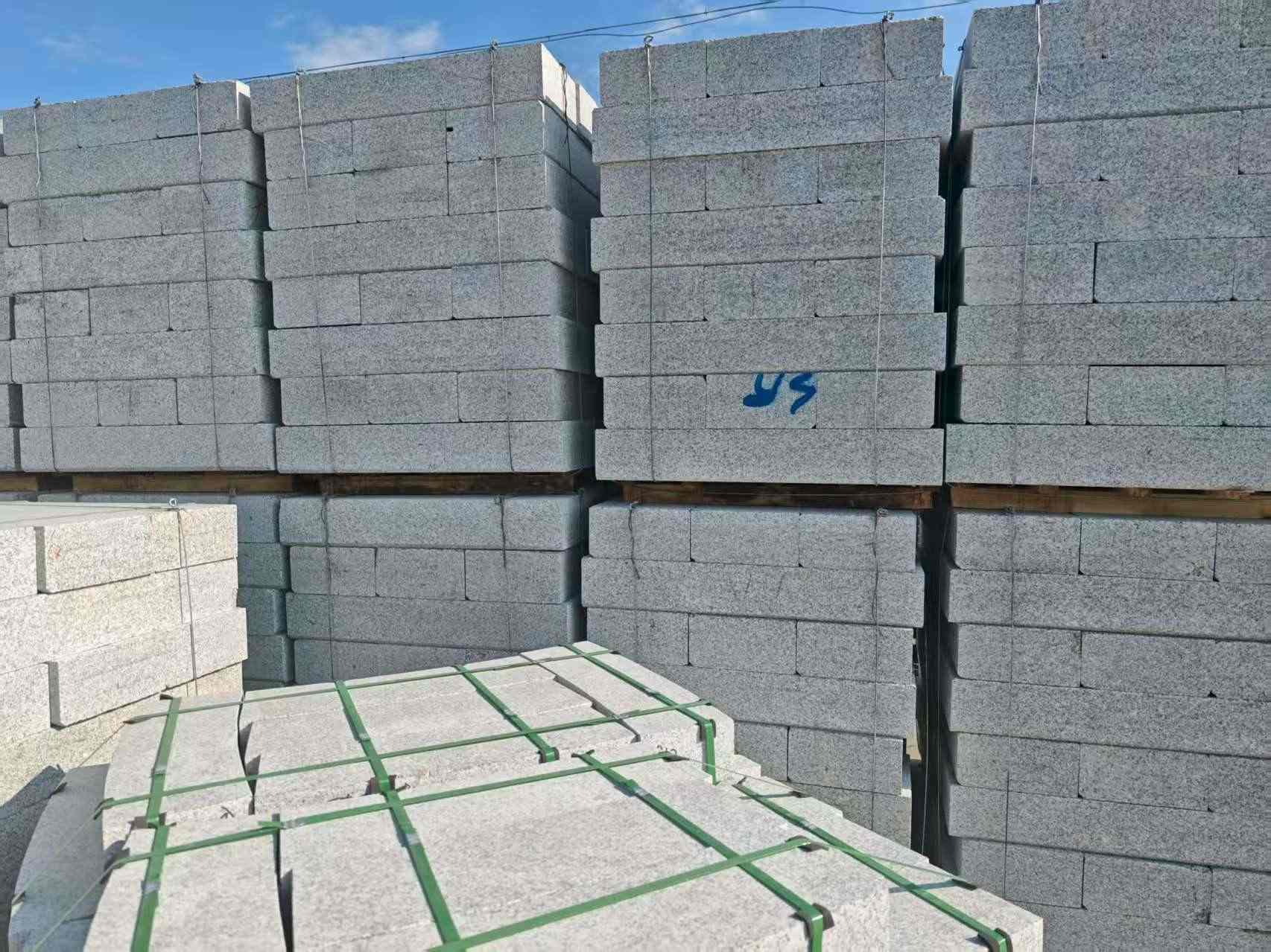 鹤岗路牙石 马路牙子 侧石